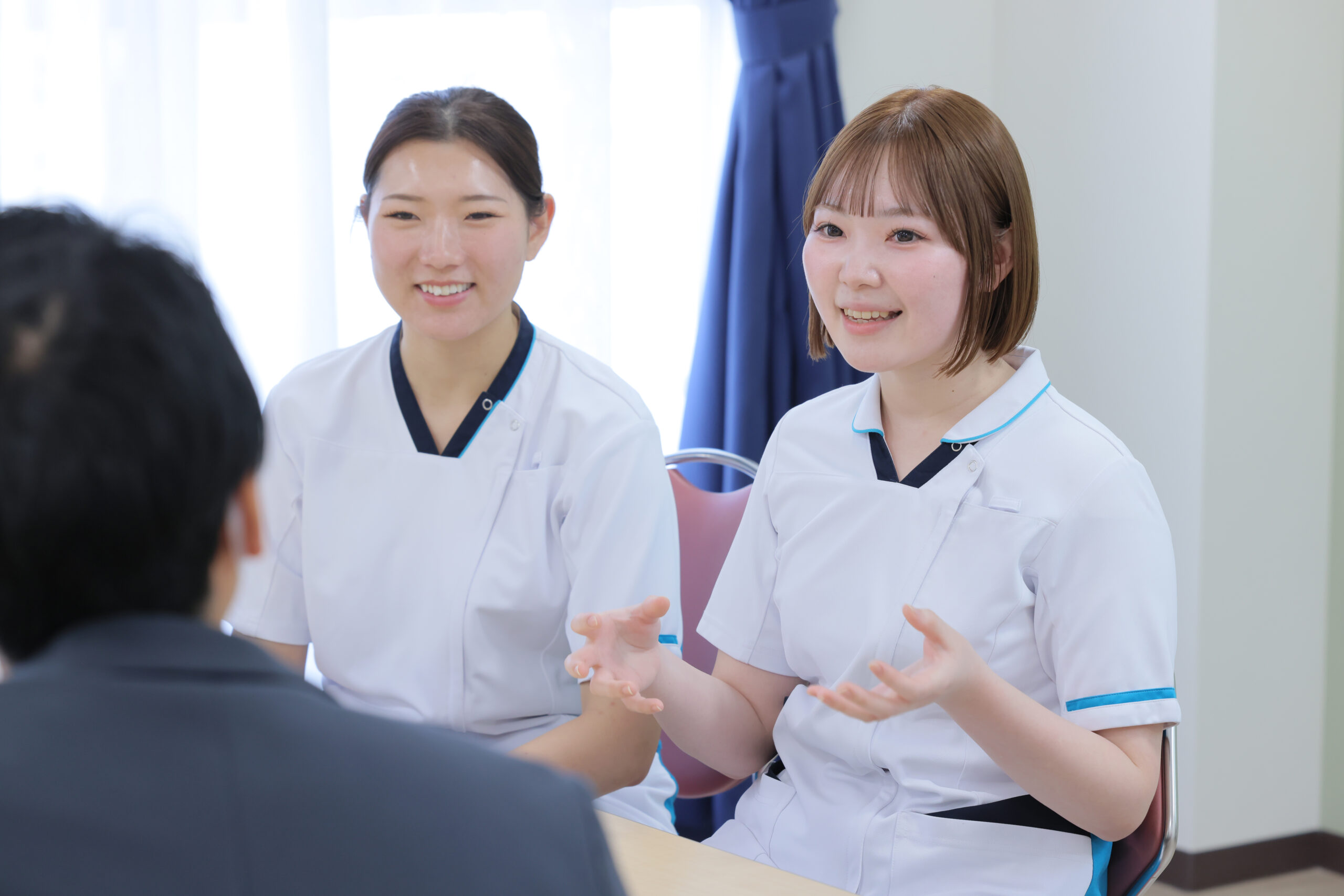 大阪府岸和田市にある三次救急病院・岸和田徳洲会病院の心臓血管外科病棟で働く新人看護師座談会