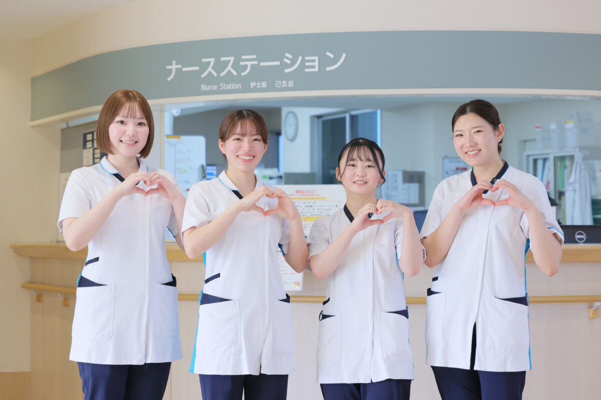 大阪府岸和田市にある三次救急病院・岸和田徳洲会病院の心臓血管外科病棟で働く新人看護師座談会